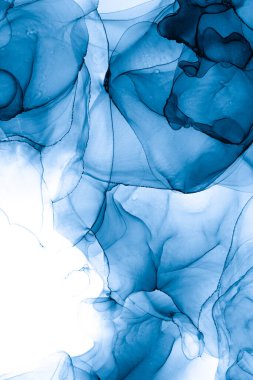 Soyut arkaplan için özgün tablodaki mermer mürekkep soyut sanat. Boyama, ombre alkol mürekkebinin pürüzsüz mermer arkaplan desenini yaratmak için yüksek kaliteli kağıt dokusuna boyanmış. .