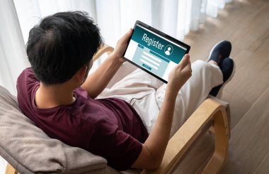 İnternet sitesinde mod form doldurmak için çevrimiçi kayıt formu