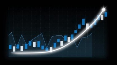 İma edici grafik grafiğindeki iş büyümesi konsepti pazarlama satışlarının gelecekteki hedefe arttığını gösteriyor. Şirket işlerinin yükselmesi için mükemmel bir mali durum. Finans ve para 3B oluşturma .