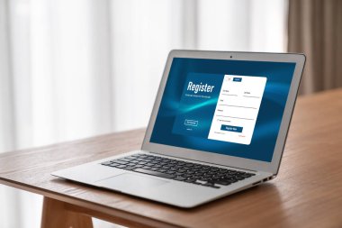 İnternet sitesinde mod form doldurmak için çevrimiçi kayıt formu