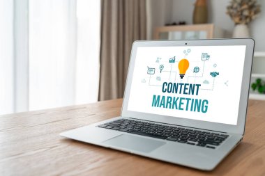 Mod çevrimiçi iş ve e-ticaret pazarlama stratejisi için içerik pazarlaması