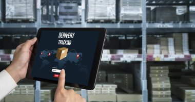 Ürün nakliyesi ve teslimatı için e-ticaret ve mod çevrimiçi iş izleme sistemi