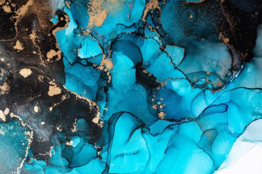 Soyut arkaplan için özgün tablodaki mermer mürekkep soyut sanat. Boyama, ombre alkol mürekkebinin pürüzsüz mermer arkaplan desenini yaratmak için yüksek kaliteli kağıt dokusuna boyanmış. .