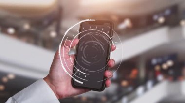 Omni channel technology of online retail business approach. Multichannel marketing on social media network offer service of internet payment channel, online retail shopping and omni digital app