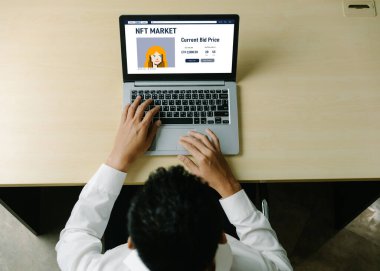 NFT pazarı dijital sanatçının çalışmalarını İnternet ağında satması için mod satış kanalı sağlıyor
