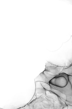 Soyut arkaplan için özgün tablodaki mermer mürekkep soyut sanat. Boyama, ombre alkol mürekkebinin pürüzsüz mermer arkaplan desenini yaratmak için yüksek kaliteli kağıt dokusuna boyanmış. .