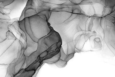 Soyut arkaplan için özgün tablodaki mermer mürekkep soyut sanat. Boyama, ombre alkol mürekkebinin pürüzsüz mermer arkaplan desenini yaratmak için yüksek kaliteli kağıt dokusuna boyanmış. .