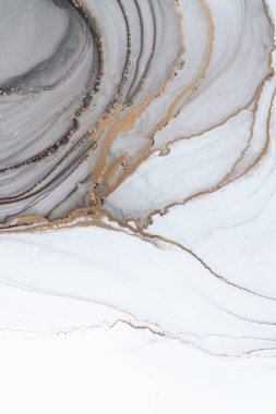 Marble ink abstract art from meticulous original painting abstract background . Painting was painted on high quality paper texture to create smooth marble background pattern of ombre alcohol ink .