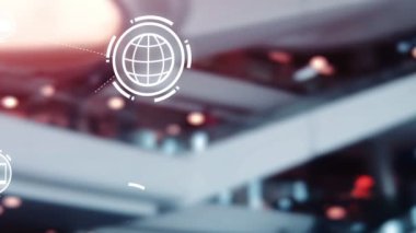 Omni channel technology of online retail business approach. Multichannel marketing on social media network offer service of internet payment channel, online retail shopping and omni digital app