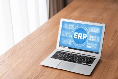 Pazarlama stratejisini planlamak için modern iş için ERP girişimi kaynak planlama yazılımı