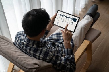 Mod çevrimiçi iş ve e-ticaret pazarlama stratejisi için içerik pazarlaması