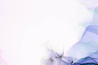 Soyut arkaplan için özgün tablodaki mermer mürekkep soyut sanat. Boyama, ombre alkol mürekkebinin pürüzsüz mermer arkaplan desenini yaratmak için yüksek kaliteli kağıt dokusuna boyanmış. .